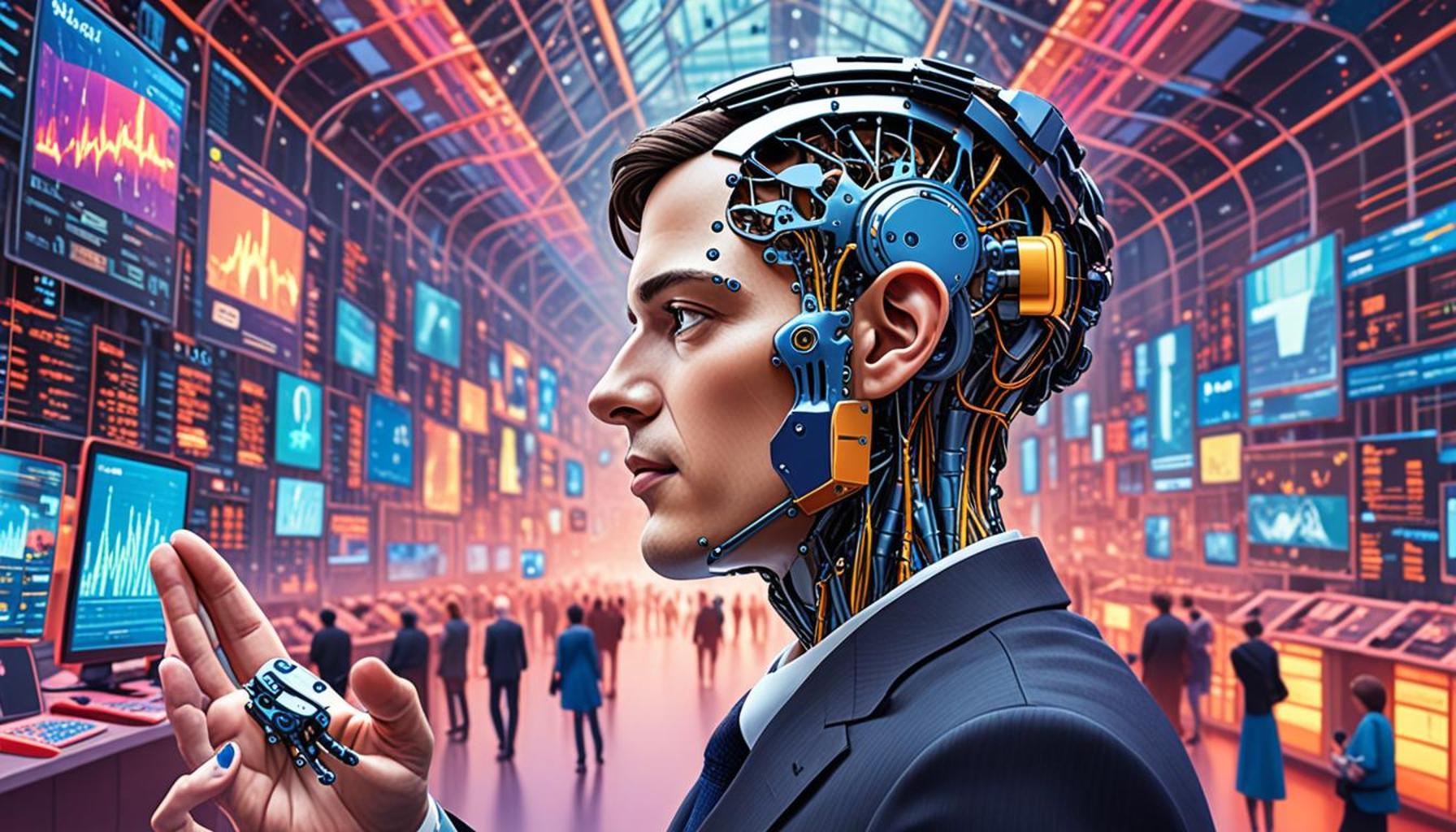 L&rsquo;avenir des actions : comment l&rsquo;intelligence artificielle façonne le marché financier en France